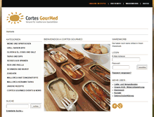 Tablet Screenshot of cortes-gourmed.de